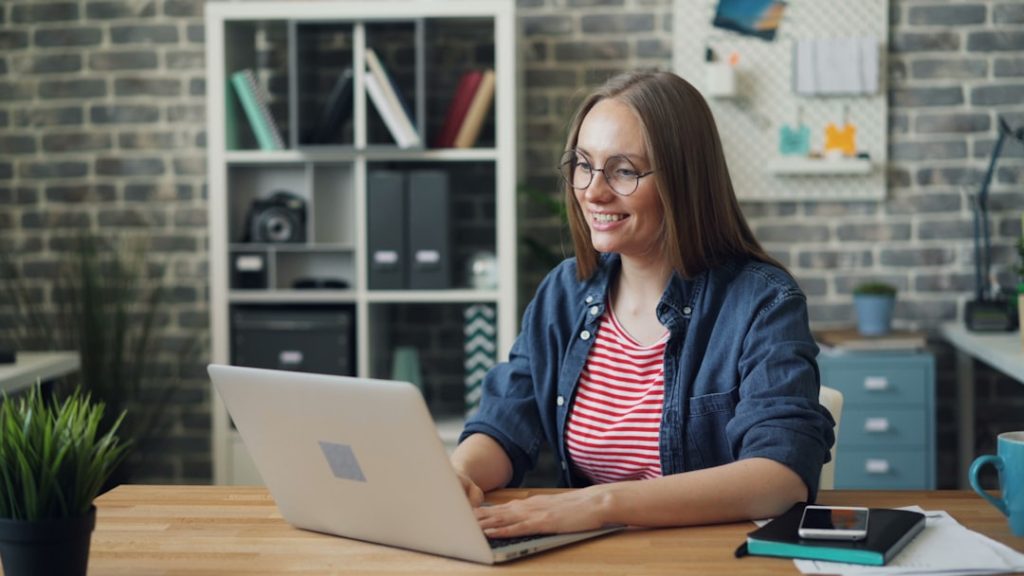 Photo Laptop, video call