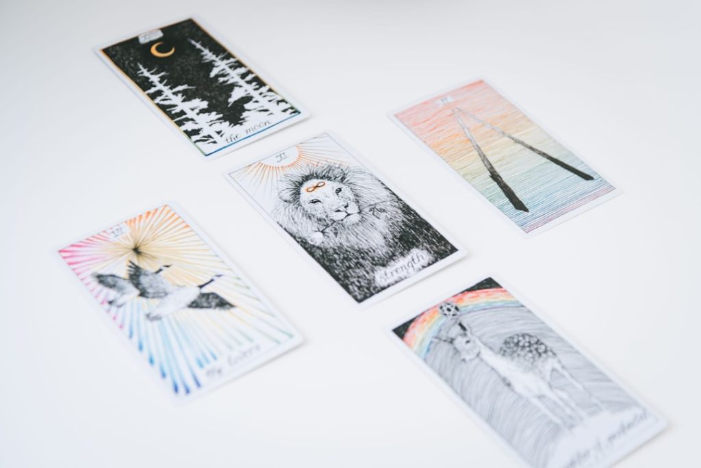 Photo Tarot cards
