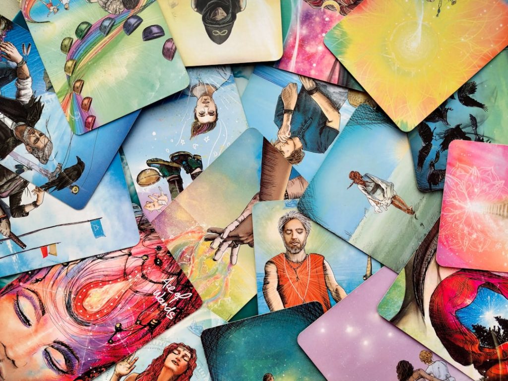 Photo Tarot cards