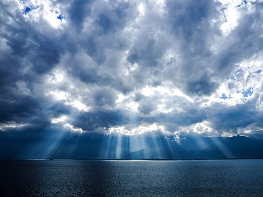 Photo heavenly light
