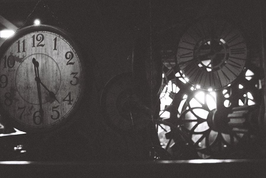 Romantic hourglass timeline